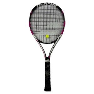 Babolat Pure Drive Jr 25 Pink Black Tennis Racquet Racket Carbon Fiber USED